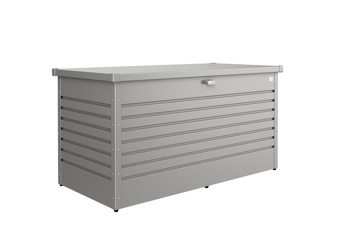 Biohort Freizeitbox B 160 x T 79 x H 83 cm (Größe 160 HIGH), quarzgrau-metallic