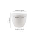 Vorschaubild Wikholm form Design Hängetopf aus Jute in natur 17 x 17 cm