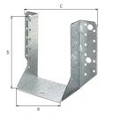 Vorschaubild Alberts® Balkenschuh lichte Breite 100 mm Höhe 140 mm verp. à 6 St.