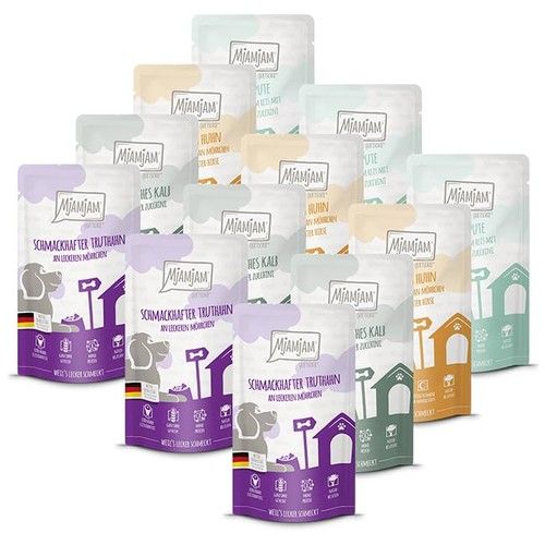 Mjamjam Leckere Mahlzeit 12x125g MP Hundenassfutter