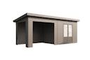 Wolff Finnhaus WPC Gartenhaus Tona 6024 - 28 mm
