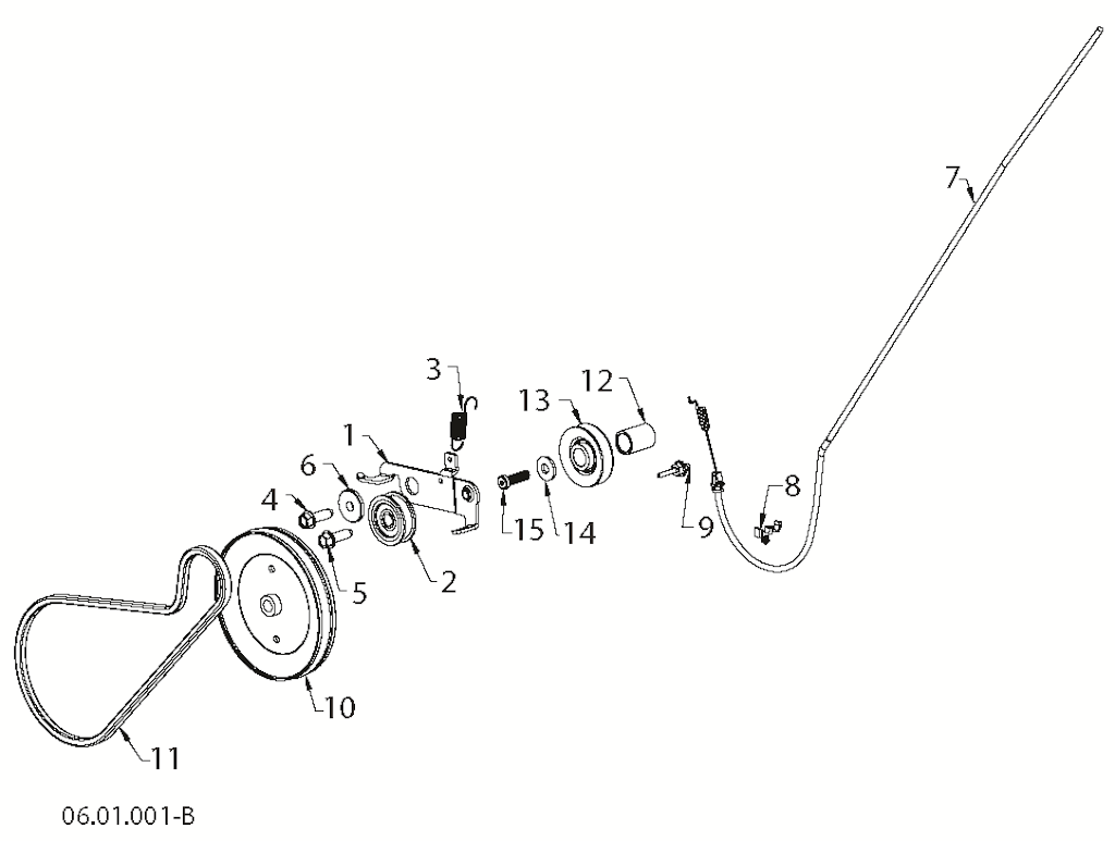 Explosionszeichnung Ersatzteile