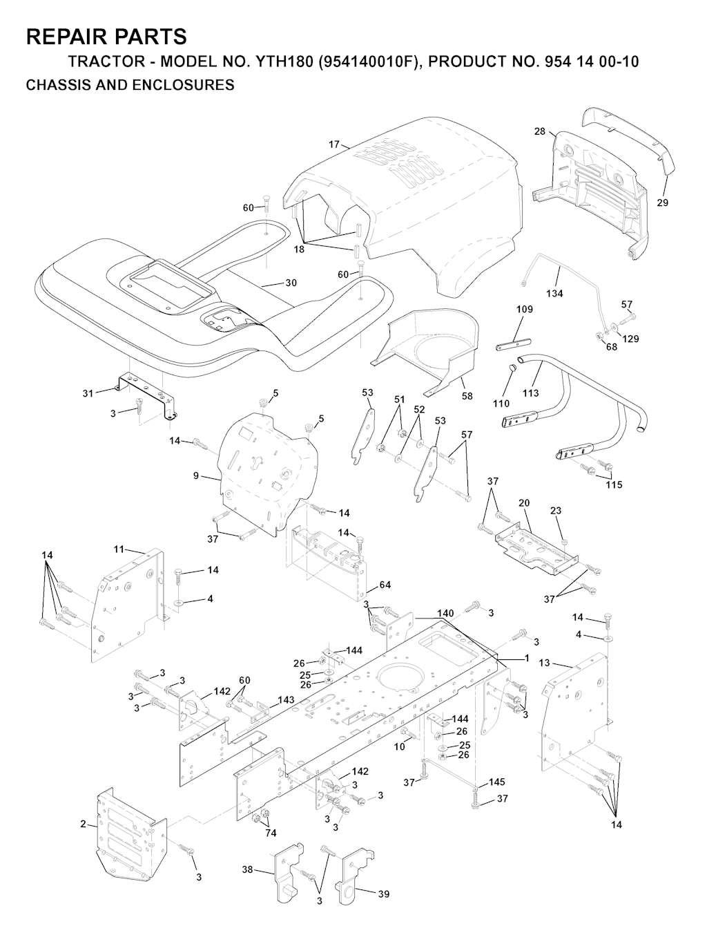 Explosionszeichnung Ersatzteile