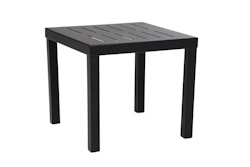 Brafab Beistelltisch BELFORT 50x50x50 cm, Aluminium Schwarz - Abverkauf