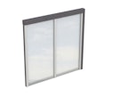 Skan Holz Seitenwände aus Polycarbonat für Terrassendach (Wandanbau)