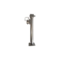 Kurbelstütze klappbar, 1300 kg, 560 mm,ohne Kurbel