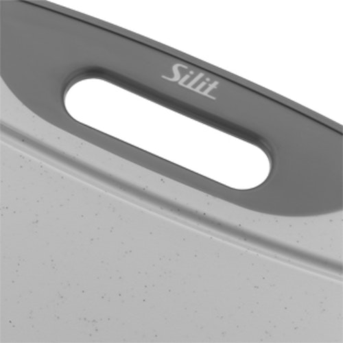 Silit Schneidebrett 38x25 cm grau
