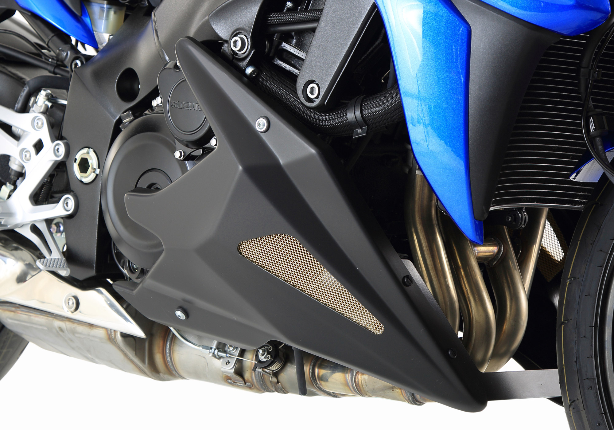 BODYSTYLE Raceline Bugspoiler ABS Kunststoff schwarz-matt für SUZUKI GSX-S 1000, GSX-S 1000GX / Travel Edition, GSX-S 10...