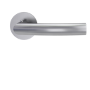 Vorschaubild Griffwerk Türgriff smart2lock 2.0 LORITA PIATTA S Klipptechnik -Edelstahl matt Griffpaar mit Drückerrosetten