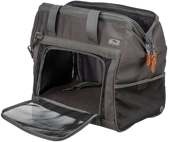 TRIXIE Tasche Finlay, 43 × 26 × 32 cm, schwarz/grau