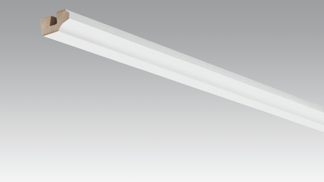 MEISTER Deckenabschlussleiste 2380 x 19 x 38 mm 20097 White pearl