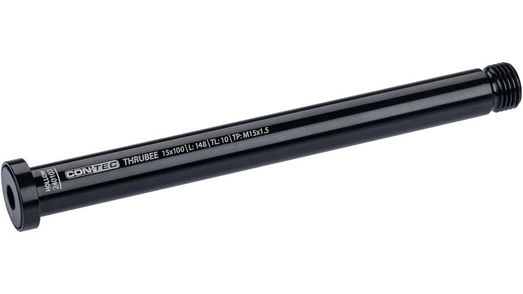 CONTEC Vorderradsteckachse Thrubee Front schwarz