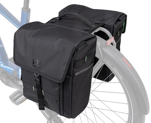 CONTEC Doppeltasche Via Weekender schwarz MIK 2.0