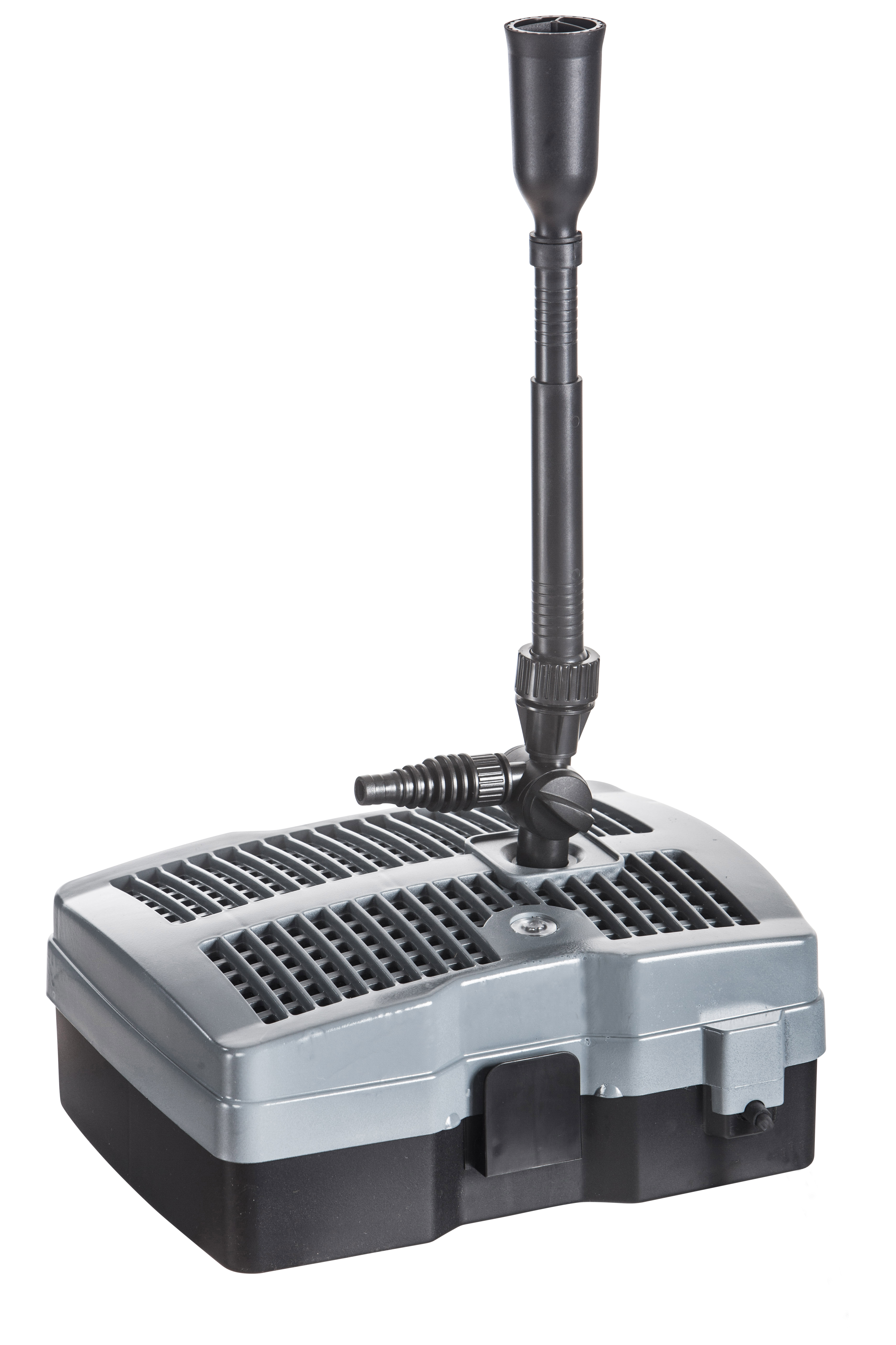 Heissner SMARTLINE Unterwasserfilter-Set mit Wasserspielpumpe - 1000L/h - 9W UVC (FA1000UV-00)