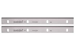 Metabo 2 HSS Hobelmesser-18%W 260x20x2.5mm / ohne Nuten. Multi 260.