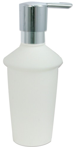 Bravat Flasche für Flüssigseifenspender Metasoft - mit Pumpkopf, chrom