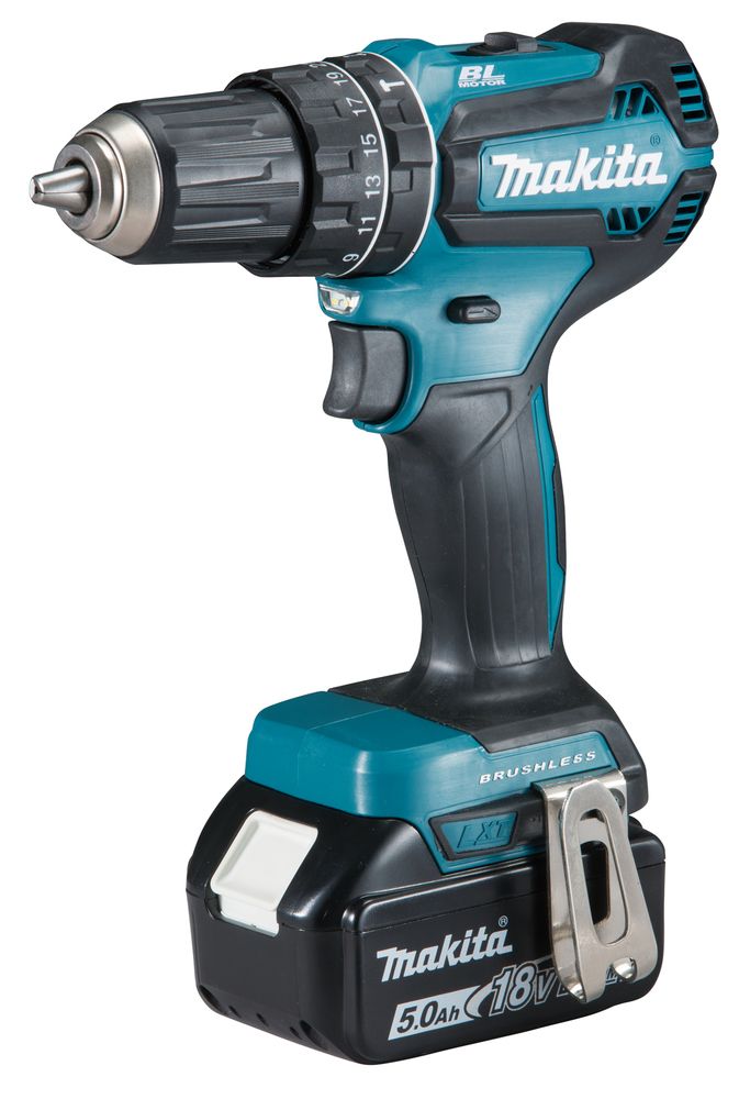 Makita DHP485RTJ Akku Schlagbohrschrauber 50/27 Nm Bl 18V Li-Ion Lxt - Image 8