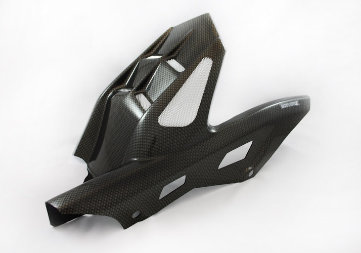 BODYSTYLE Raceline Hinterradabdeckung ABS Kunststoff Carbon Look für KAWASAKI Z900, Z900 (70 kW), Z900 RS
