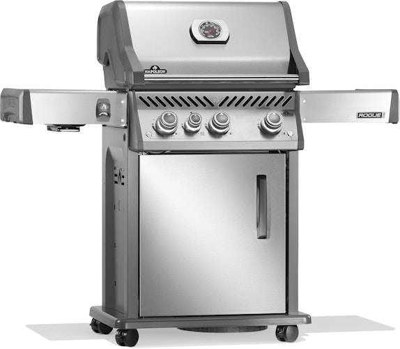 NAPOLEON Gasgrill Rogue Pro 425, SIZZLE ZONE Seitenbrenner, Edelstahl