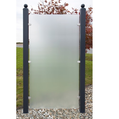 GroJa Ambiente Glas-Sichtschutz Typ Senkrecht 90