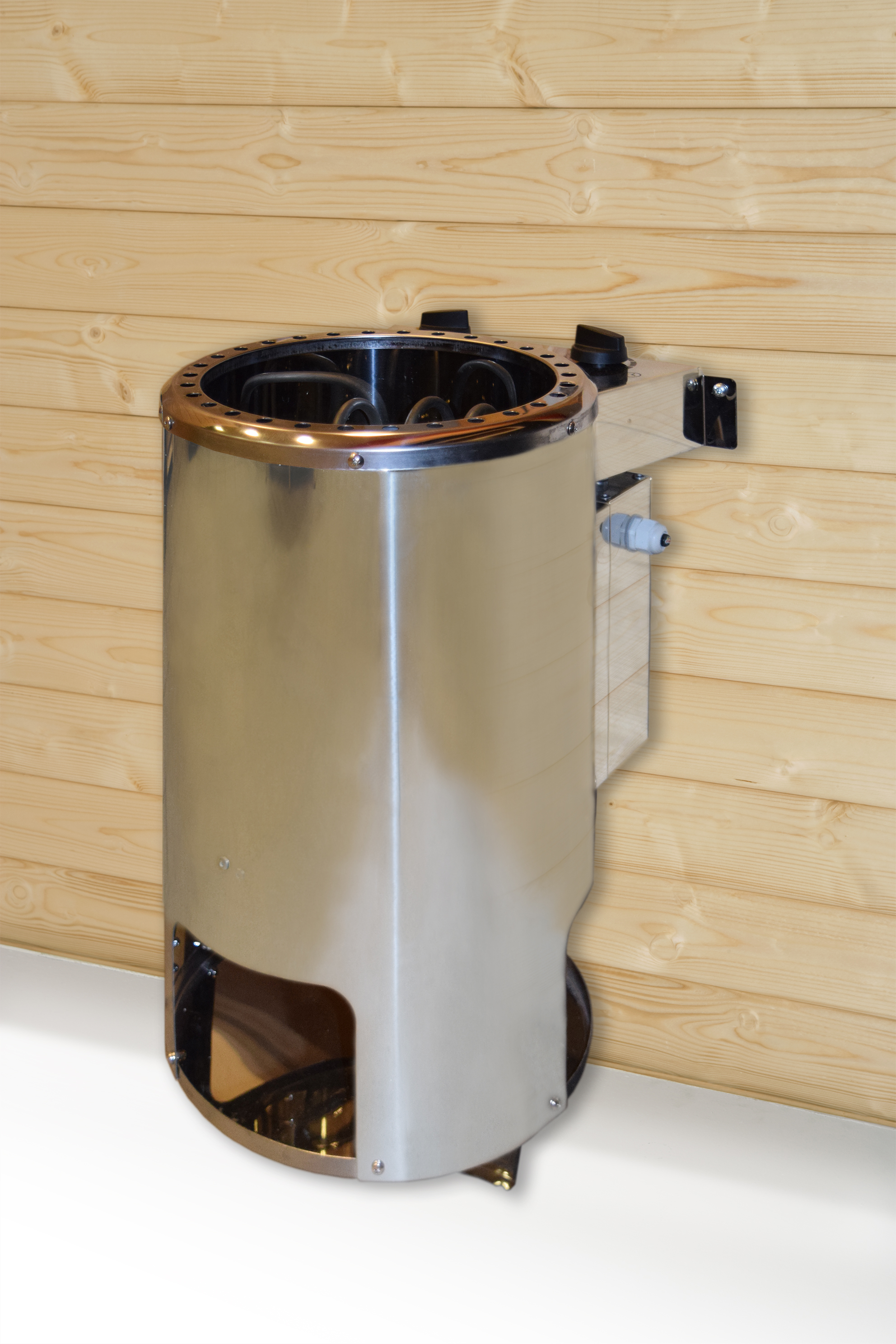 Weka Saunaofen Kompakt rund 3,6 kW 230 Volt Ofen 3,6 kW