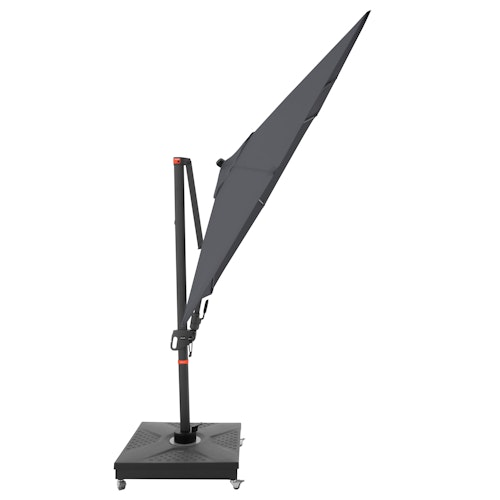 doppler Pendelschirm myZONE 210 x 210, Aluminium Anthrazit / 100 % Polyester 180 g/m²