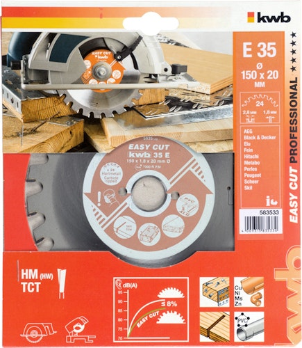 kwb Hk-Sägebl. HM Ø 150 x 20  Z24 583533