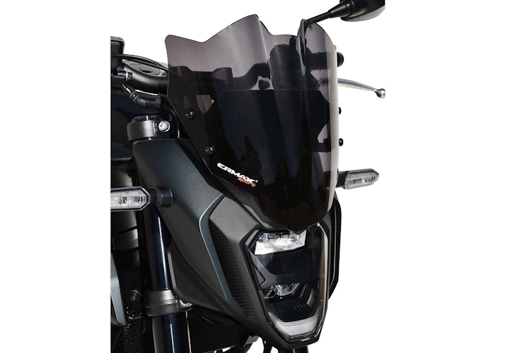 ERMAX Naked-Bike-Scheibe Acrylic durchsichtig Schwarz getönt für HONDA CB500 Hornet