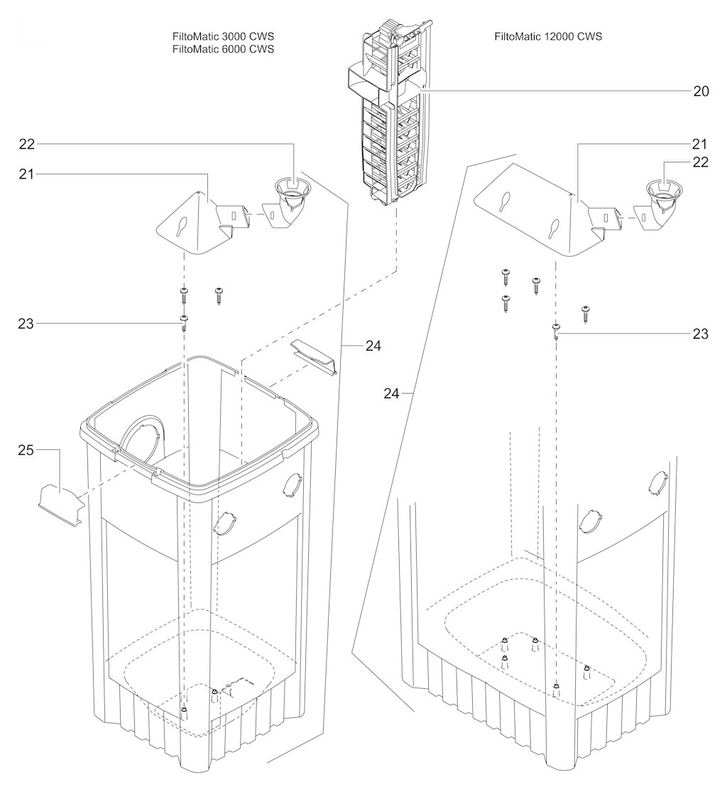 Explosionszeichnung Ersatzteile