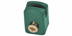 Alberts® Spanndrahthalter mit Schraube,Kst., schwarz 656065