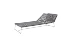 Vorschaubild Diamond Garden Daybed MILOS rechts, Edelstahl Dunkelgrau / Rope Dunkelgrau / Sunproof (100 % Polypropylen)