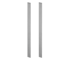 Griffwerk LUCIA GST -Edelstahl matt-Optik Griffleisten-Paar -Sensat. -für Glas -Länge: 430mm