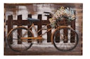 Vorschaubild 3D Metallbild Fahrrad 120 x 80 cm, Holz / Stahlblech