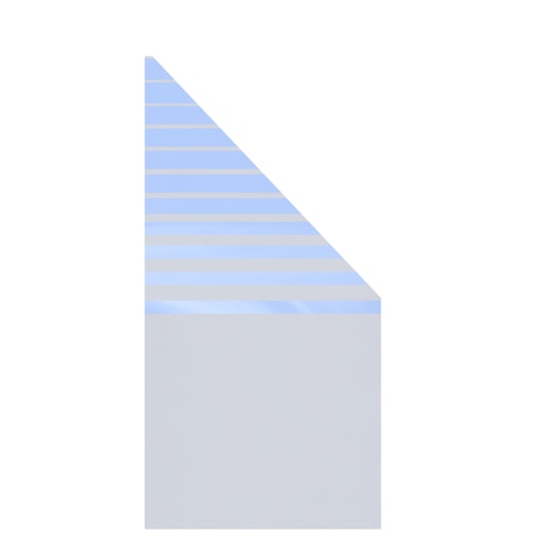 TraumGarten System Glas BETA 900 x 1800/900 mm Anschluss rechts