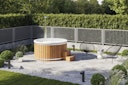 Vorschaubild Wolff Finnhaus Badebottich Hot Tub Typ 1 Ø 200 cm mit Acrylwanne