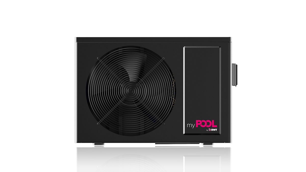Schwarz Pool-Wärmepumpe My Pool Bwt "»Inverter Wärmepumpe Mp 35«", B:31,5Cm H:56cm L:80cm, Metall, Titan, Wärmepumpen - Image 3