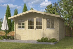 Wolff Finnhaus Gartenhaus Neele 3838 - 44 mm