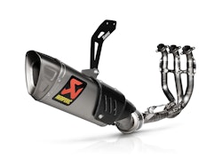 Akrapovič Komplettanlage Evolution Line (Titan) für Triumph Daytona 660 2024–2026