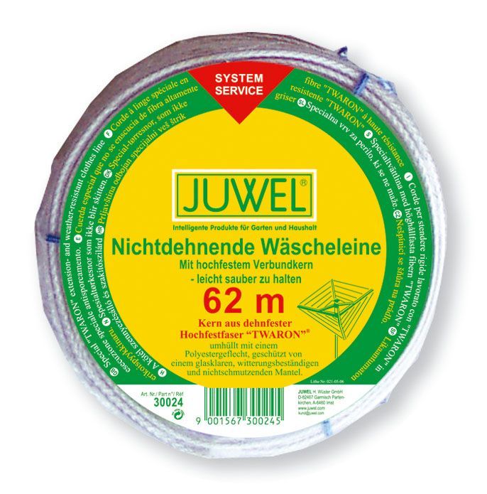 JUWEL Wäscheleine Twaron 62 m