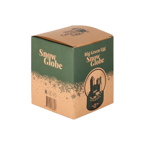 Big Green Egg Schneekugel Atlanta