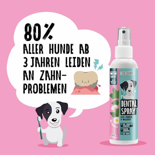 Tierliebhaber Dentalspray für Hunde