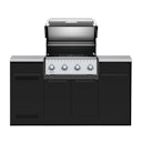 Vorschaubild Broil King Outdoorküche Baron MOK 4-Brenner mit Gasflaschenschrank und Aufbewahrung