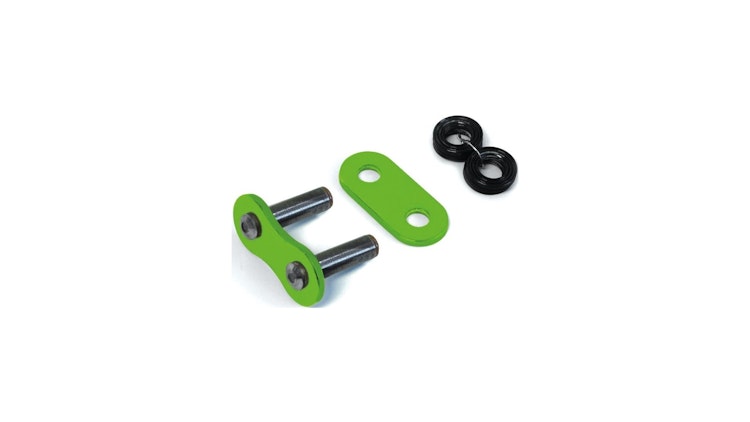 RK Kettenschloss Hohlnietschloss, grün, Kettenschloss "520GXW Color"