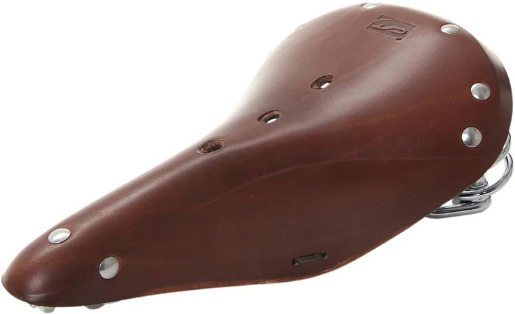 CONTEC Sattel Classic Exclusiv Trekking braun gravy