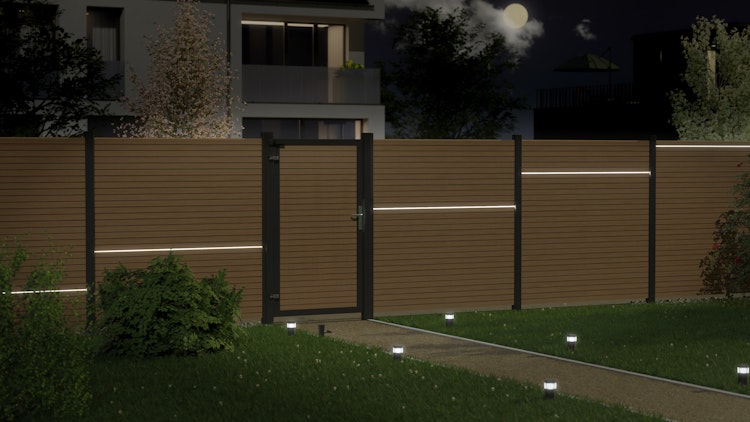 TraumGarten System Rhombus Lichtleiste LED