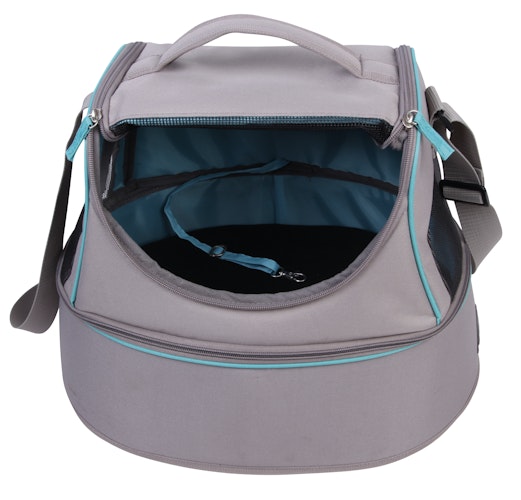 NOBBY Transformer 3 in 1 "HAPPY CAT" grau; 44 x 32 x 32 cm