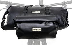 CONTEC Lenkertasche Mile Grinder Front schwarz