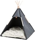 Vorschaubild TRIXIE Höhle Tipi, Filz, 70 × 70 × 70 cm, anthrazit