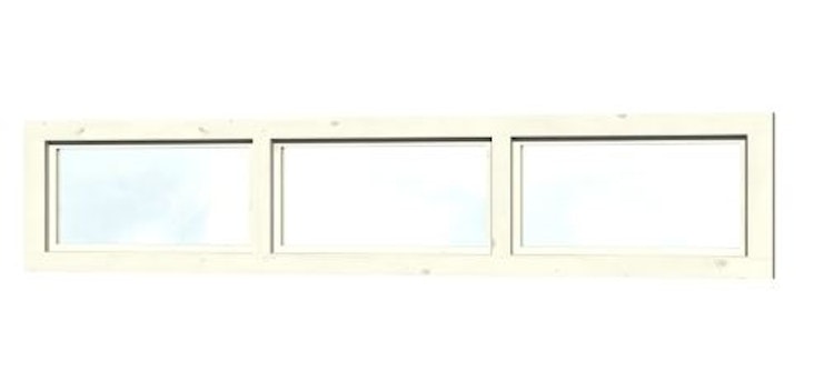 Skan Holz Oberlicht für Carports mit Echtverglasung