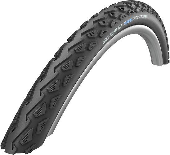Schwalbe Land Cruiser Active Line Reifen 26 Zoll schwarz 1,75"